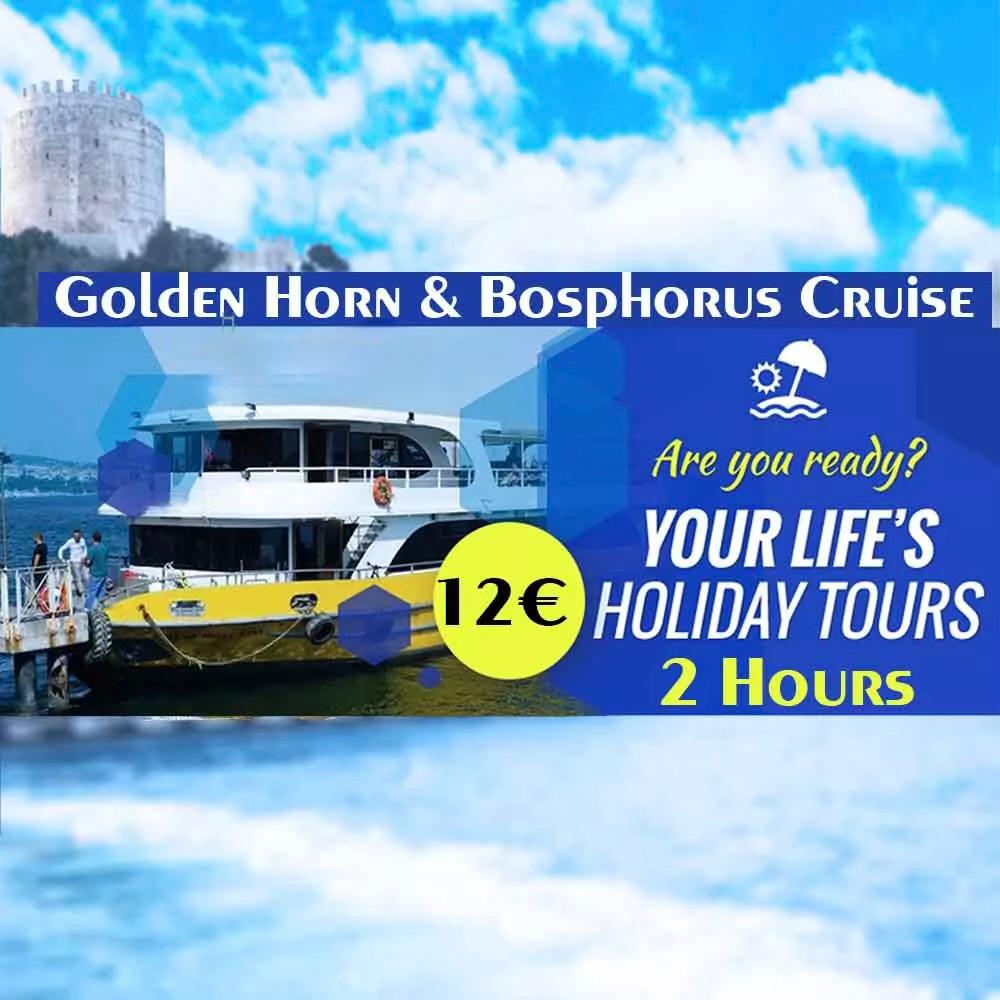 GOLDEN HORN & BOSPHORUS CRUISE TICKET by Go Splendid Istanbul