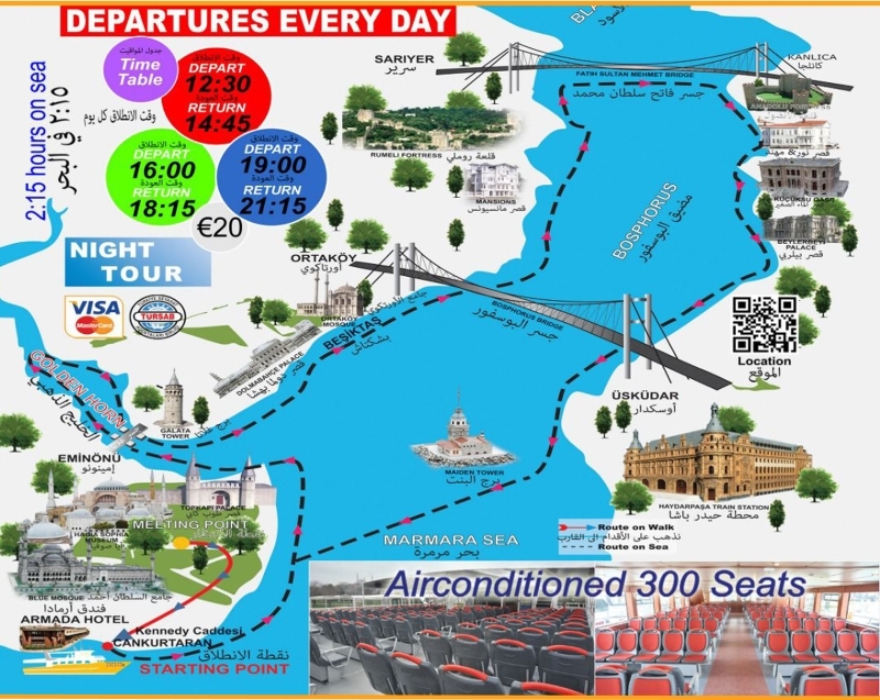Sunset Golden Horn & Bosphorus Cruise by Go Splendid Istanbul