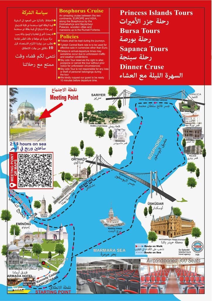 Istanbul Bosphorus Boat Tour Agency Poster